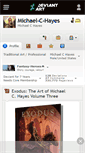 Mobile Screenshot of michael-c-hayes.deviantart.com