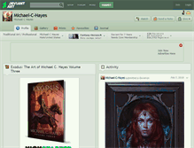 Tablet Screenshot of michael-c-hayes.deviantart.com