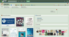 Desktop Screenshot of eskandeer.deviantart.com