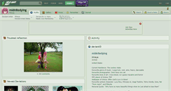 Desktop Screenshot of midnitedying.deviantart.com