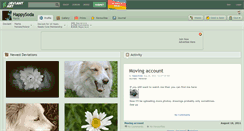 Desktop Screenshot of happysoda.deviantart.com