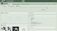 Desktop Screenshot of czech-boy.deviantart.com