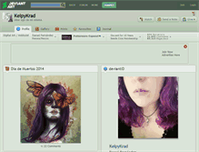 Tablet Screenshot of kelpykrad.deviantart.com