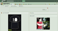 Desktop Screenshot of hugodesignmx.deviantart.com