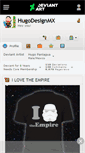 Mobile Screenshot of hugodesignmx.deviantart.com