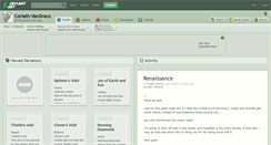 Desktop Screenshot of corlath-vandraco.deviantart.com