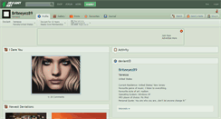 Desktop Screenshot of briteeyez89.deviantart.com