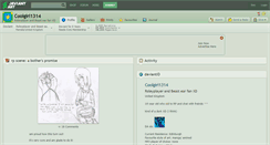 Desktop Screenshot of coolgirl1314.deviantart.com