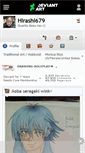Mobile Screenshot of hirashi679.deviantart.com