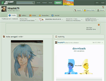 Tablet Screenshot of hirashi679.deviantart.com