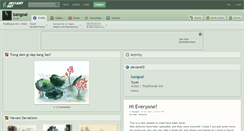 Desktop Screenshot of bangoai.deviantart.com