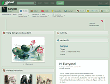 Tablet Screenshot of bangoai.deviantart.com