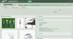 Desktop Screenshot of lafemmefatale.deviantart.com