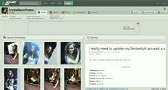 Desktop Screenshot of crystaldawnphotos.deviantart.com
