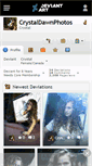 Mobile Screenshot of crystaldawnphotos.deviantart.com