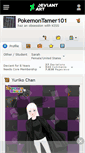 Mobile Screenshot of pokemontamer101.deviantart.com