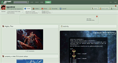 Desktop Screenshot of ngurahrai.deviantart.com