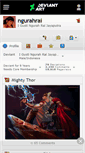 Mobile Screenshot of ngurahrai.deviantart.com