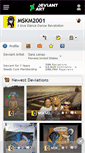 Mobile Screenshot of mskm2001.deviantart.com
