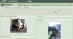 Desktop Screenshot of ewensimpson.deviantart.com