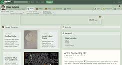 Desktop Screenshot of maiar-altsoba.deviantart.com