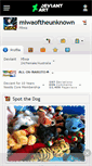 Mobile Screenshot of miwaoftheunknown.deviantart.com