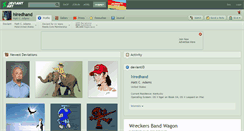 Desktop Screenshot of hiredhand.deviantart.com