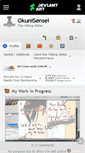 Mobile Screenshot of okunisensei.deviantart.com