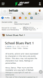 Mobile Screenshot of bellsab.deviantart.com