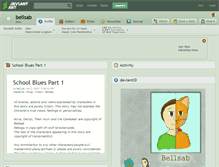 Tablet Screenshot of bellsab.deviantart.com