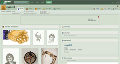 Desktop Screenshot of mag6210.deviantart.com