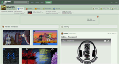 Desktop Screenshot of gigan05.deviantart.com