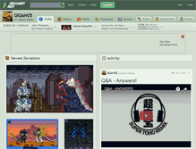 Tablet Screenshot of gigan05.deviantart.com