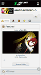 Mobile Screenshot of akaito-and-neru.deviantart.com