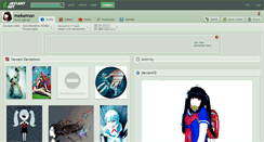 Desktop Screenshot of mekemon.deviantart.com