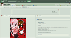 Desktop Screenshot of luna-ichiho.deviantart.com