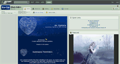Desktop Screenshot of blue-club.deviantart.com