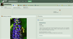 Desktop Screenshot of debbiedimes.deviantart.com