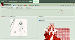 Desktop Screenshot of monster-girl.deviantart.com