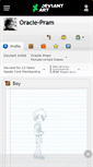 Mobile Screenshot of oracle-pram.deviantart.com