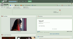 Desktop Screenshot of dermah.deviantart.com