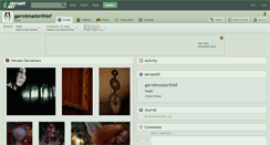 Desktop Screenshot of garretmasterthief.deviantart.com