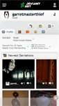 Mobile Screenshot of garretmasterthief.deviantart.com