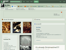 Tablet Screenshot of bk-foto.deviantart.com