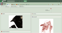 Desktop Screenshot of muxo.deviantart.com