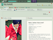 Tablet Screenshot of miku-vocaloid01.deviantart.com