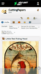 Mobile Screenshot of cuttingpapers.deviantart.com