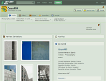 Tablet Screenshot of grum999.deviantart.com