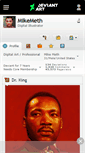 Mobile Screenshot of mikemeth.deviantart.com
