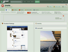 Tablet Screenshot of jonaska.deviantart.com